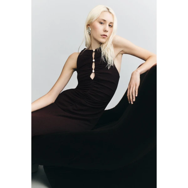 Shona Joy Cotton Maxi Dress  Garden Party with relaxed fit and minimalist silhouette for Minimalist Fashion or Elegant Day Clothing