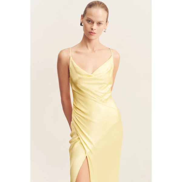 Shona Joy Yellow luxury Clothing from Coveti Marketplace