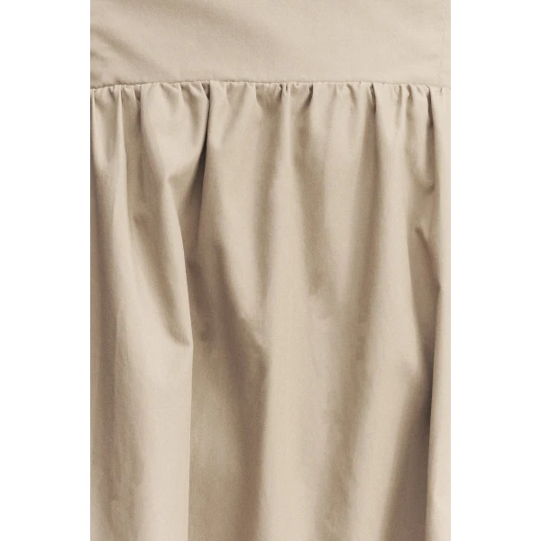 Shona Joy Cotton Midi Dress  Garden Party with relaxed fit and minimalist silhouette for Minimalist Fashion or Elegant Day Clothing