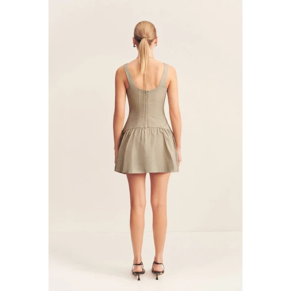 Shona Joy Beige luxury Clothing from Coveti Marketplace