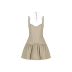 Shona Joy Beige luxury Clothing from Coveti Marketplace