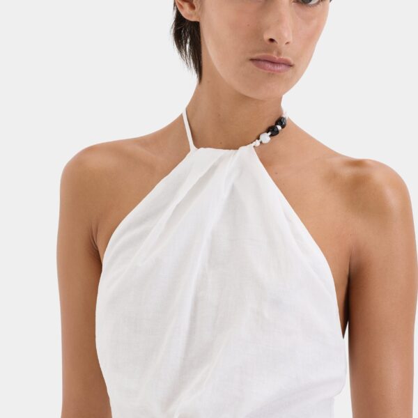 sir the label white dress