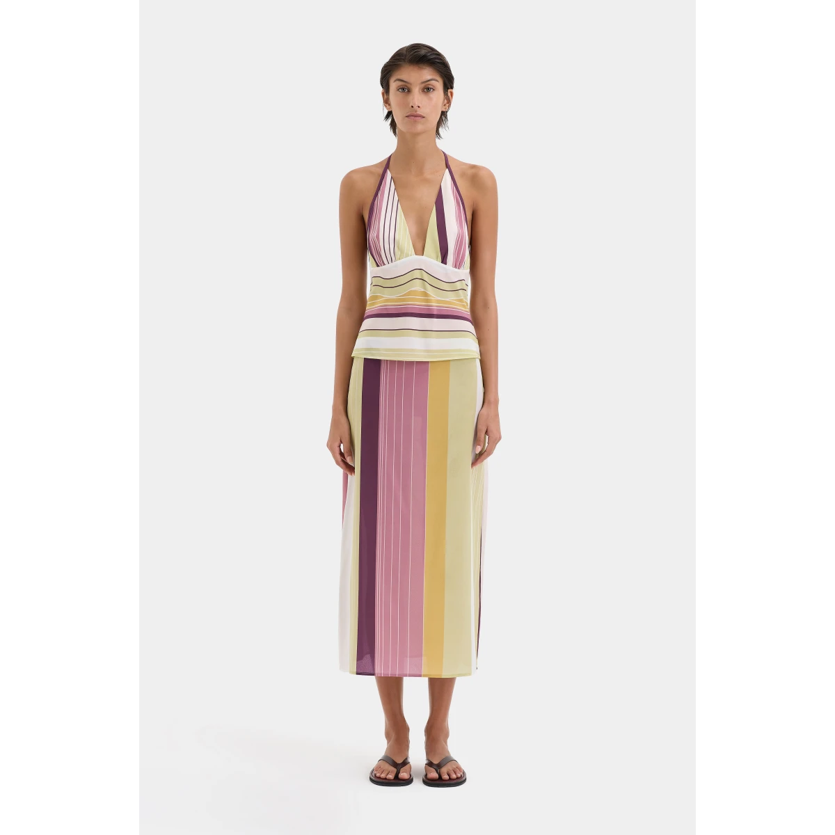 Sir The Label  in soft pastel tones – 2025 resort wear collection