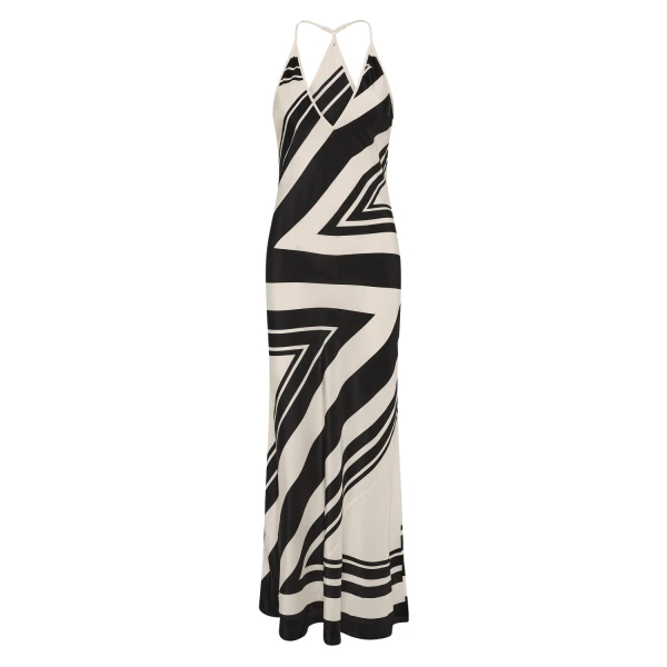Pietra V Neck Slip Dress