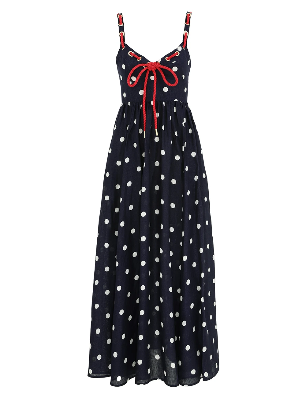 Elevate your elegance in this Zimmermann Clothing Linen Maxi Dress from the 2025 resort wear edit