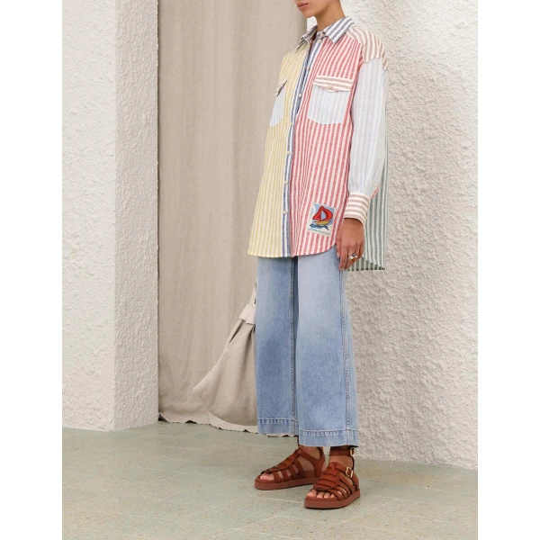 Elevate your elegance in this Zimmermann Clothing Linen  from the 2025 resort wear edit