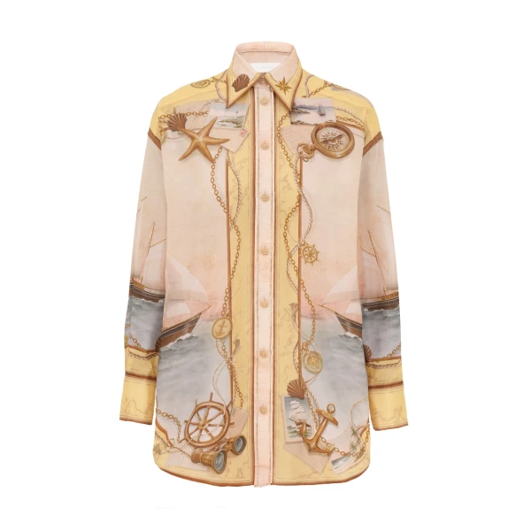 Elevate your elegance in this Zimmermann Clothing Silk  from the 2025 resort wear edit