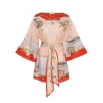 Elevate your elegance in this Zimmermann Clothing Silk Mini Dress from the 2025 resort wear edit