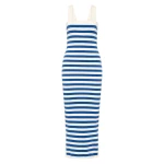Posse Ari Dress - Blue Stripe – sustainable Dresses in Blue from Australian designer at Coveti.