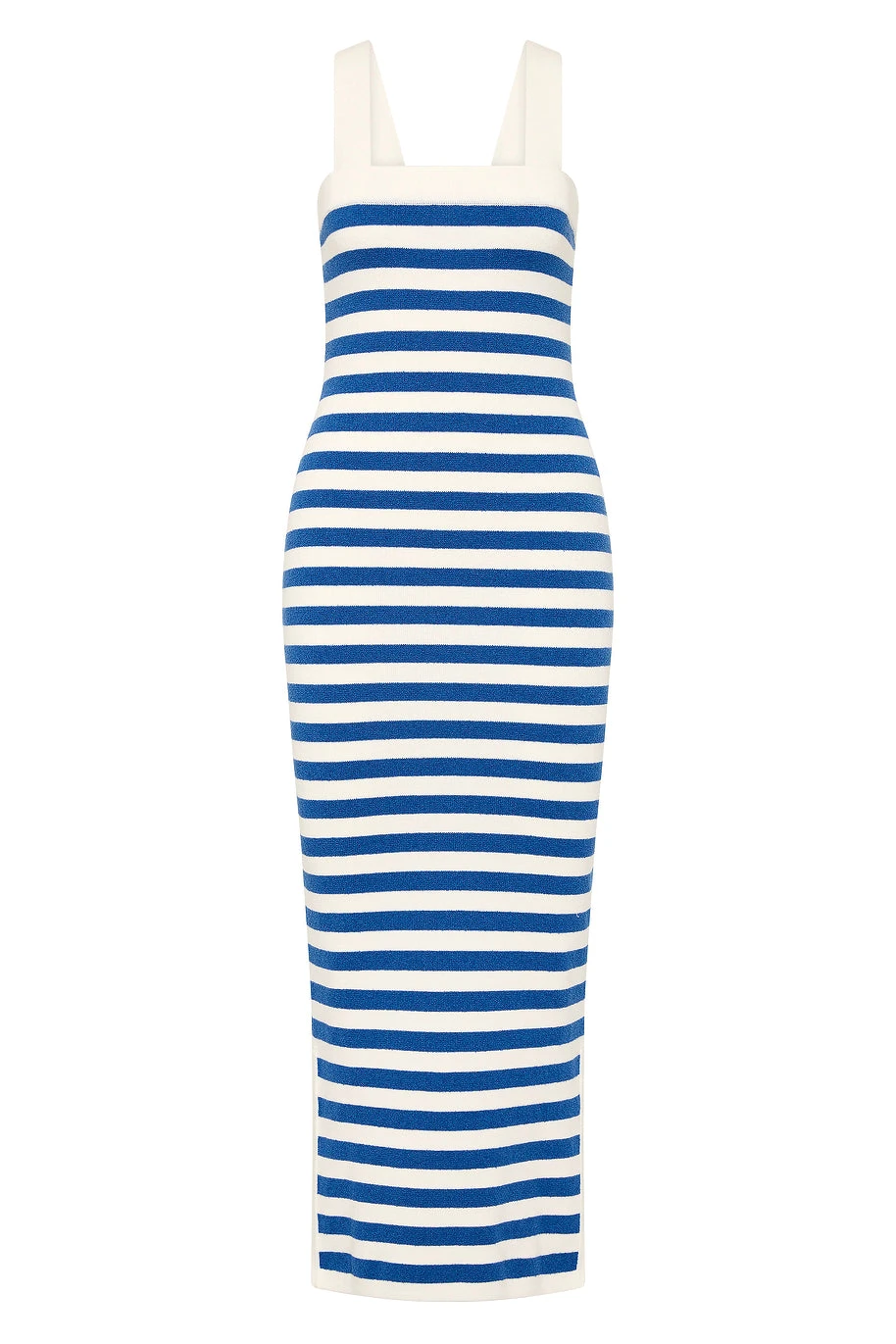 Posse Ari Dress - Blue Stripe – sustainable Dresses in Blue from Australian designer at Coveti.