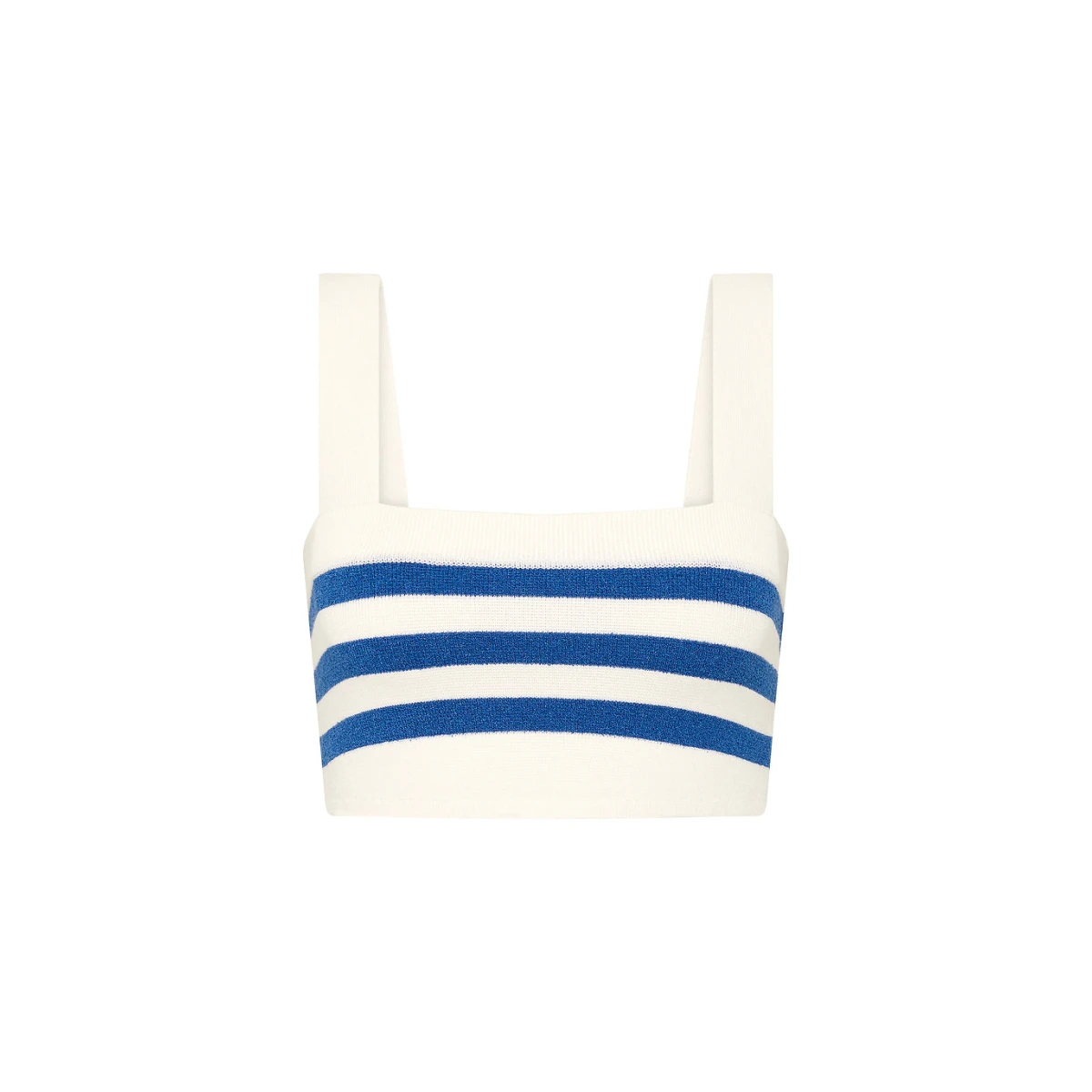 Posse Ari Top - Blue Stripe – sustainable Tops in Blue from Australian designer at Coveti.