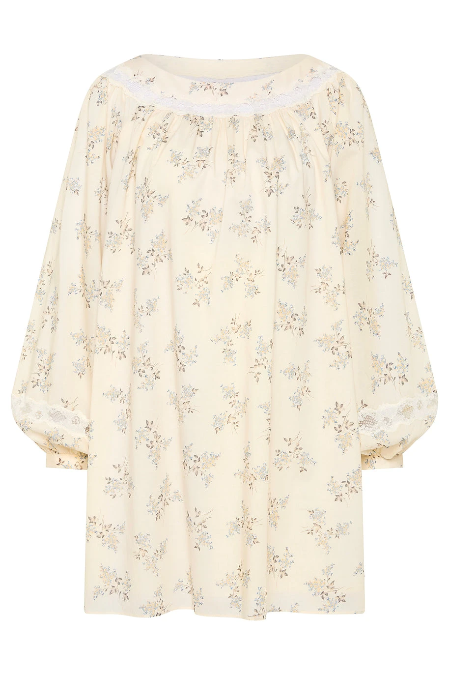 Posse Elodie Dress - Blue Blooms – Minimalist Sustainable Dresses | Coveti Posse Elodie Dress - Blue Blooms – sustainable Dresses in Blue from Australian designer at Coveti.