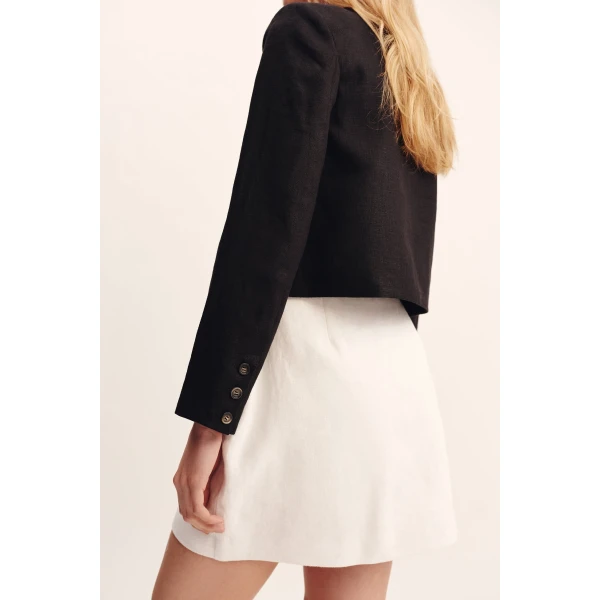 Posse Emma Jacket - Black – sustainable Jackets in Black from Australian designer at Coveti.