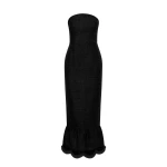 Posse Essie Strapless Dress - Black – sustainable Dresses in Black from Australian designer at Coveti.