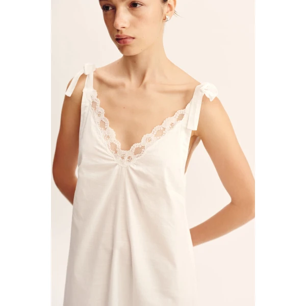 Posse Marilyn Shift Dress - Vintage White – sustainable Dresses in White from Australian designer at Coveti.