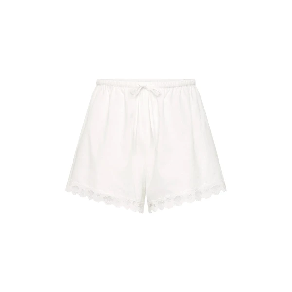 Posse Marilyn Short - Vintage White – sustainable Shorts in White from Australian designer at Coveti.