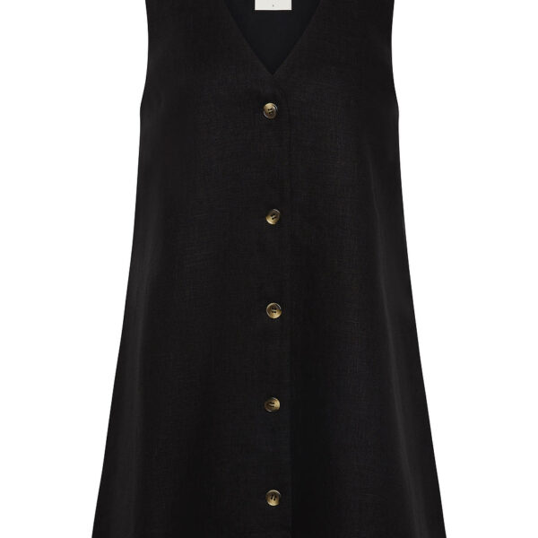 Posse Nancy Mini Dress - Black – sustainable Dresses in Black from Australian designer at Coveti.