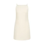 Posse Neve Mini Dress - Cream – sustainable Dresses in Ivory from Australian designer at Coveti.