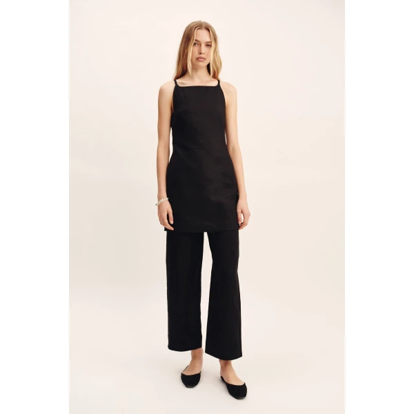 Posse Noelle Pant - Black – sustainable Pants in Black from Australian designer at Coveti.