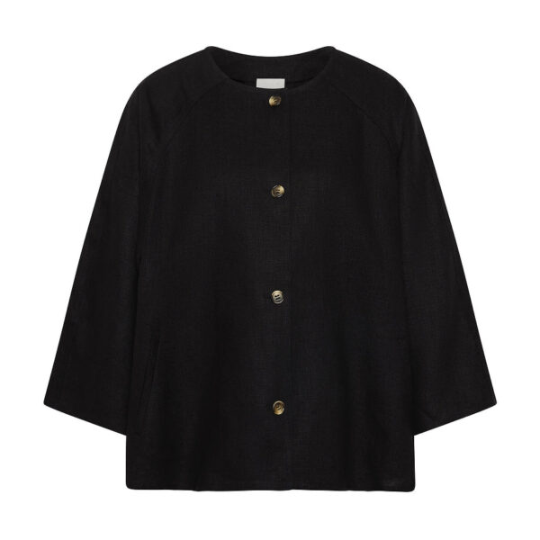 Posse Olivia Blouse - Black – sustainable Tops in Black from Australian designer at Coveti.