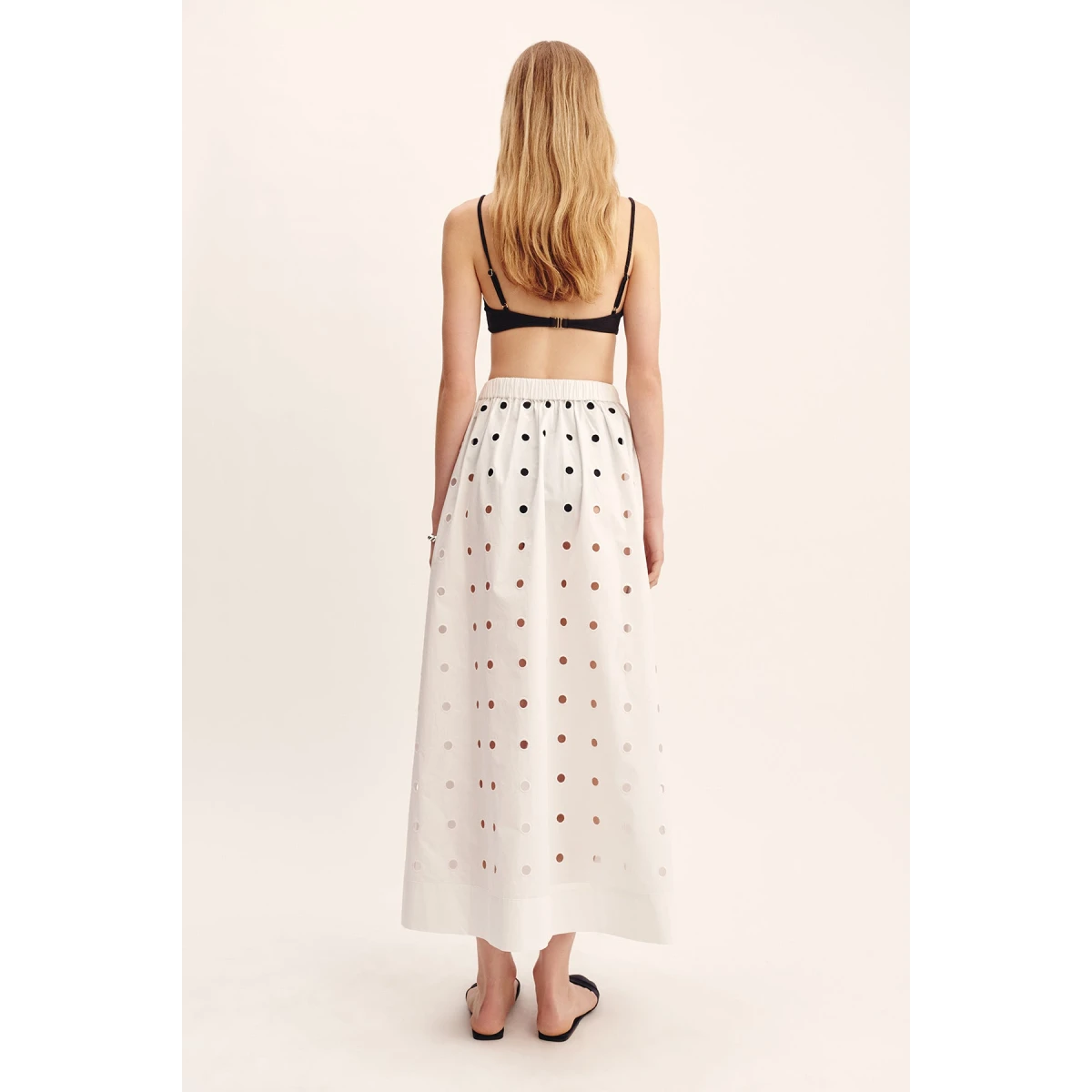 Posse Peggy Skirt - Vintage White – sustainable Skirts in White from Australian designer at Coveti.