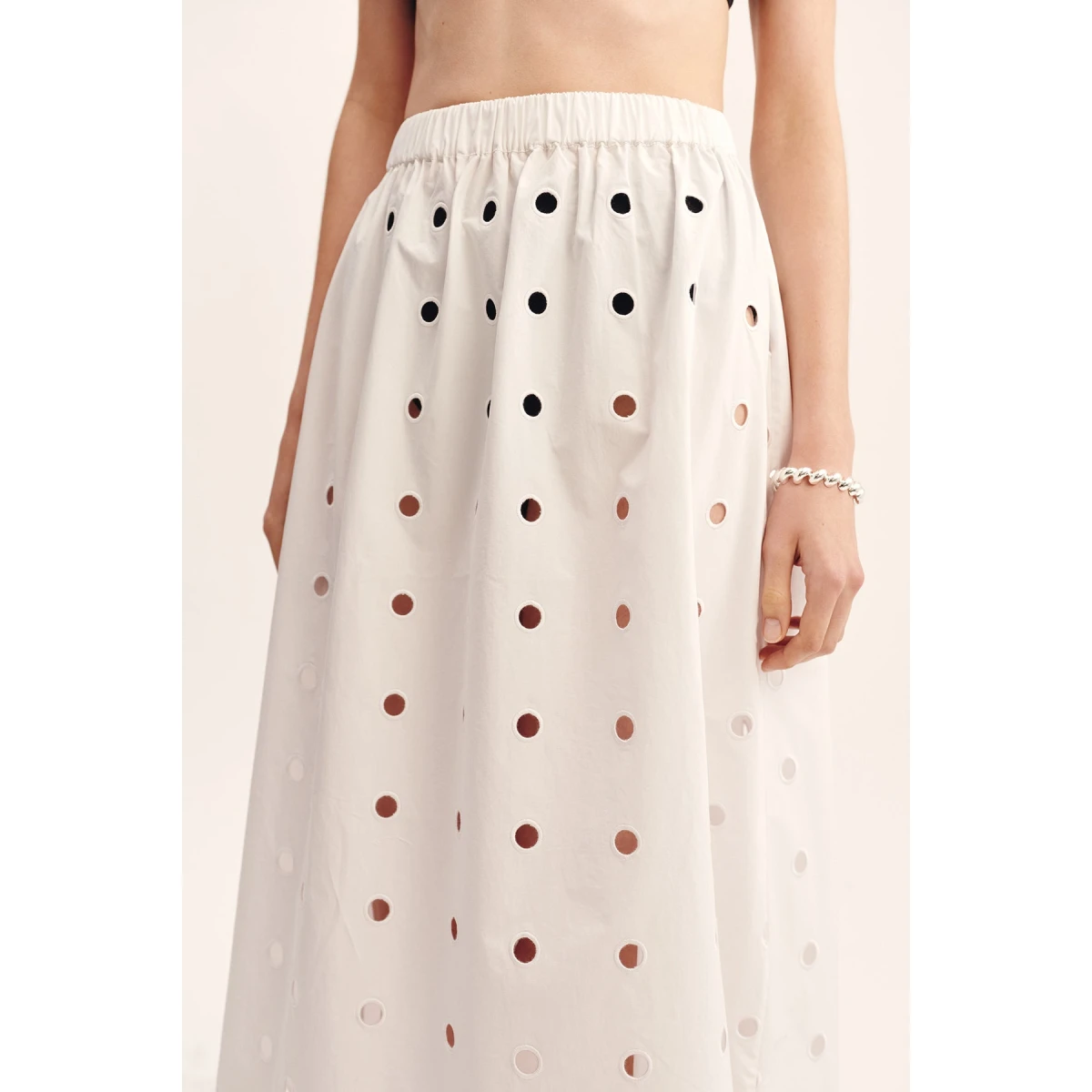 Posse Peggy Skirt - Vintage White – sustainable Skirts in White from Australian designer at Coveti.