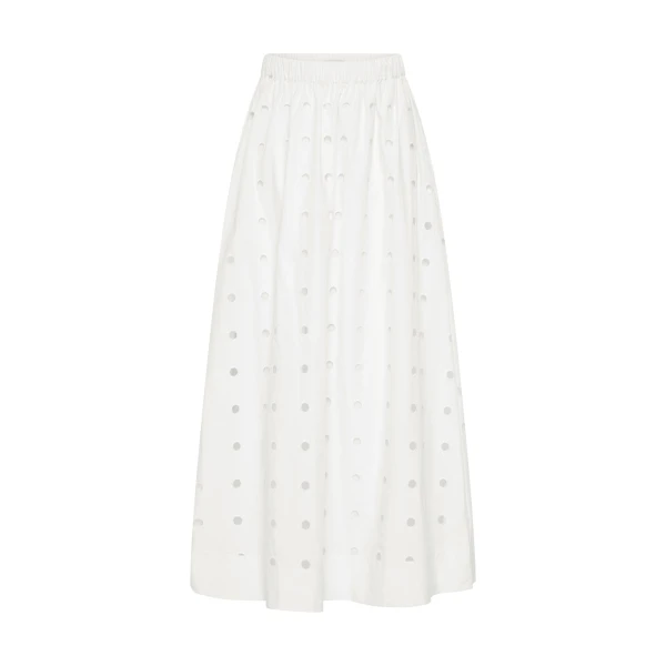 Posse Peggy Skirt - Vintage White – sustainable Skirts in White from Australian designer at Coveti.