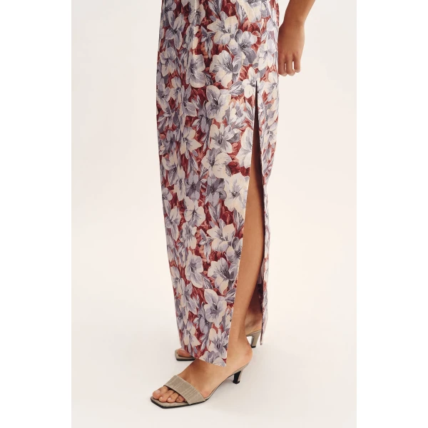 Posse Rosalie Strapless Dress - Lily Garden – sustainable Dresses in Multicolour from Australian designer at Coveti.