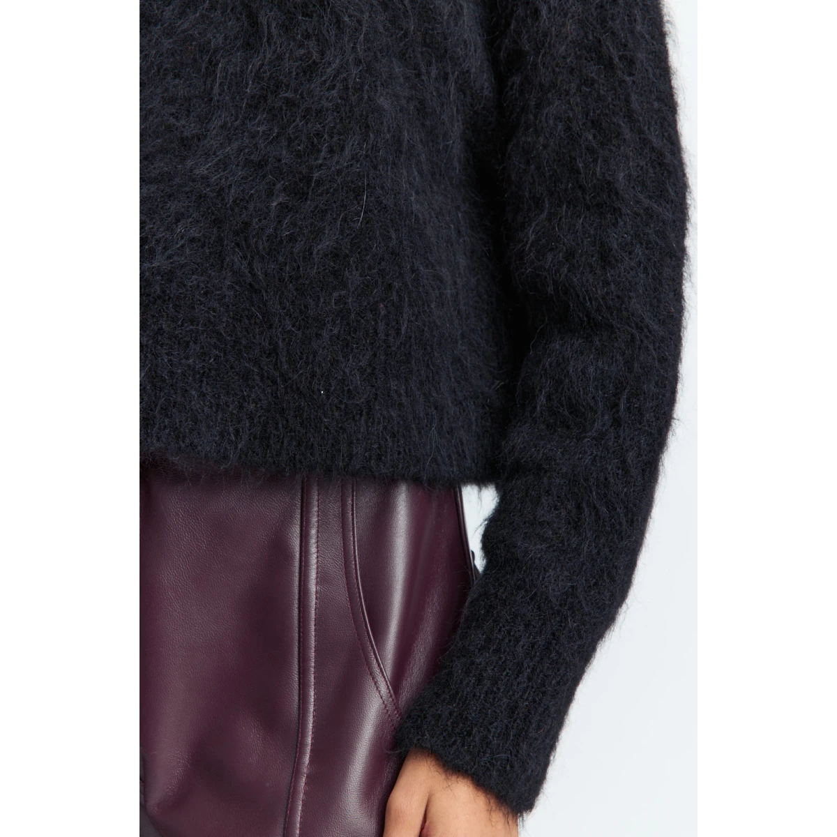 and subtle texture. Cut in a gently relaxed shape