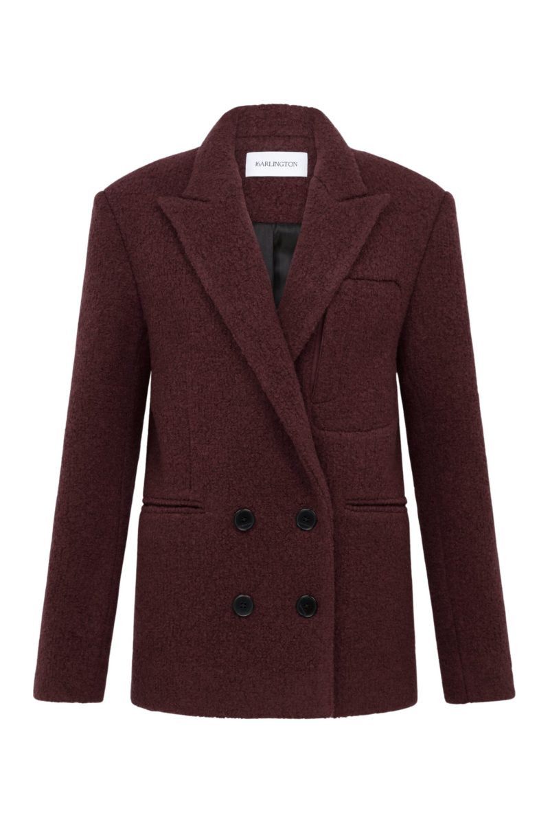 Vale Jacket In Boucle - Image 1
