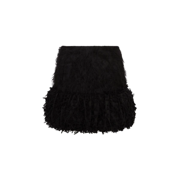 16Arlington Viera Mini Skirt In Fine Texture
