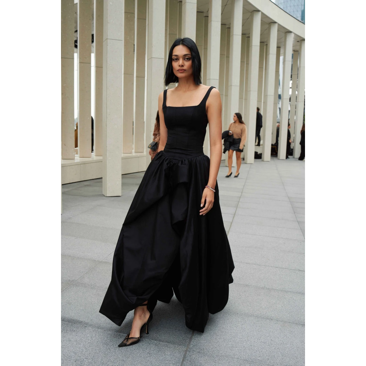 Aje clothing Aus Dresses – structured silhouette with raw femininity from Coveti