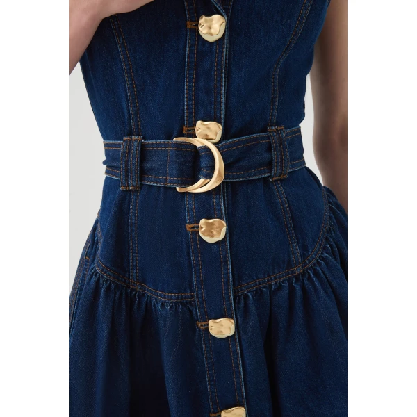 Aje Aus Dresses – structured silhouette with raw femininity from Coveti