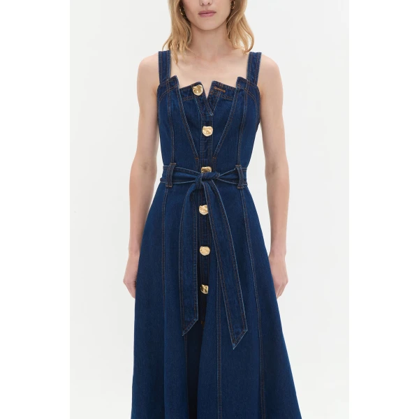 Aje Aus Dresses – structured silhouette with raw femininity from Coveti