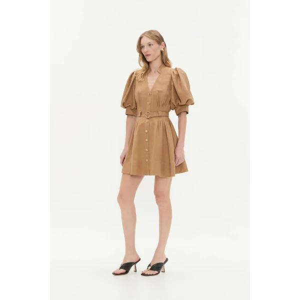 Aje Aus Dresses – structured silhouette with raw femininity from Coveti