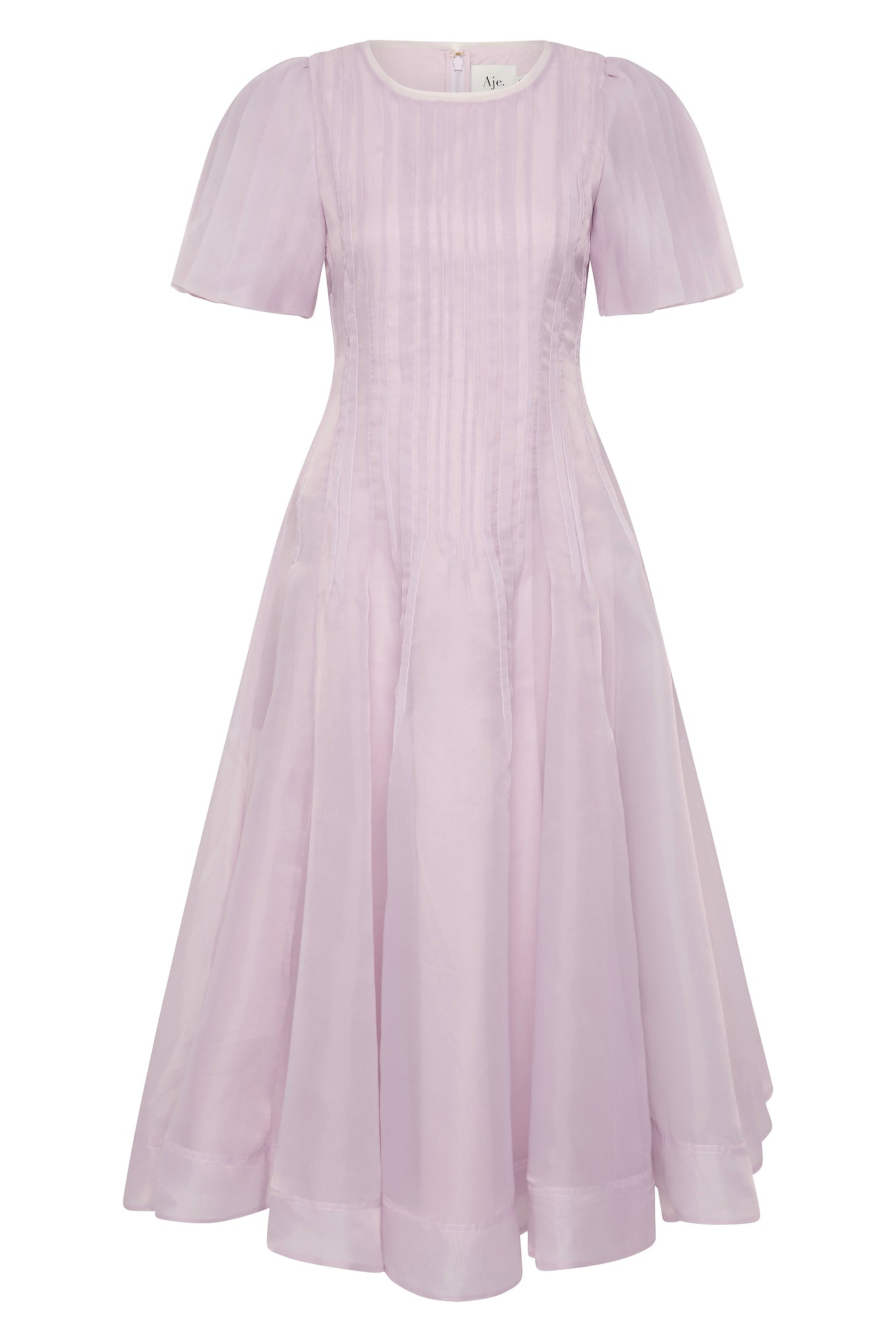 Aje Nova Pleated Midi Dress