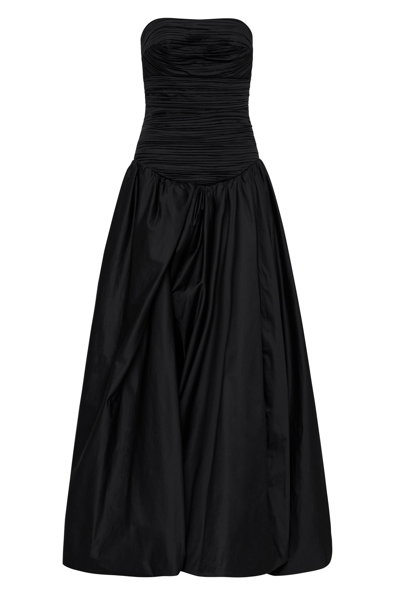 Aje Violette Bubble Hem Maxi Dress