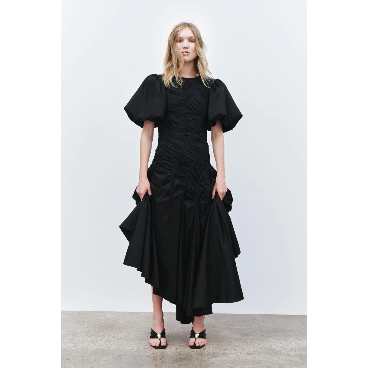 Aje clothing Aus Dresses – structured silhouette with raw femininity from Coveti
