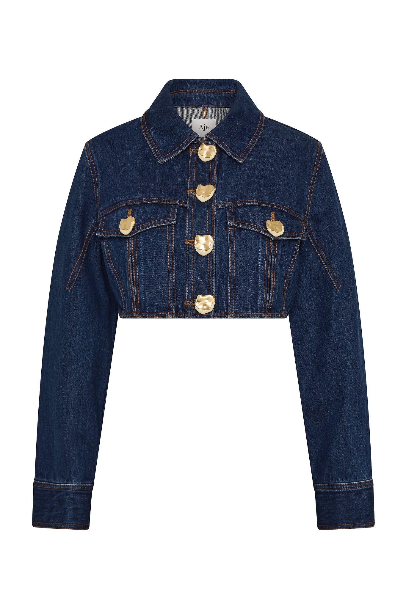 Phoenix Cropped Denim Jacket | Coveti