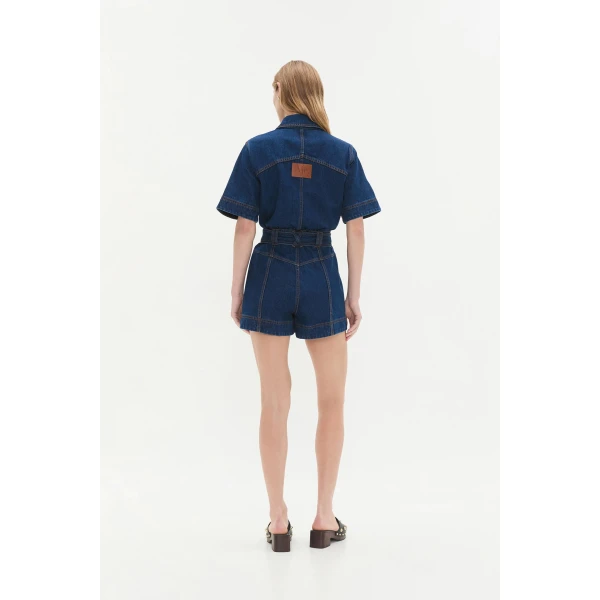 Aje clothing Aus Jumpsuit – structured silhouette with raw femininity from Coveti