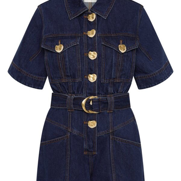 Aje Blue Jumpsuit