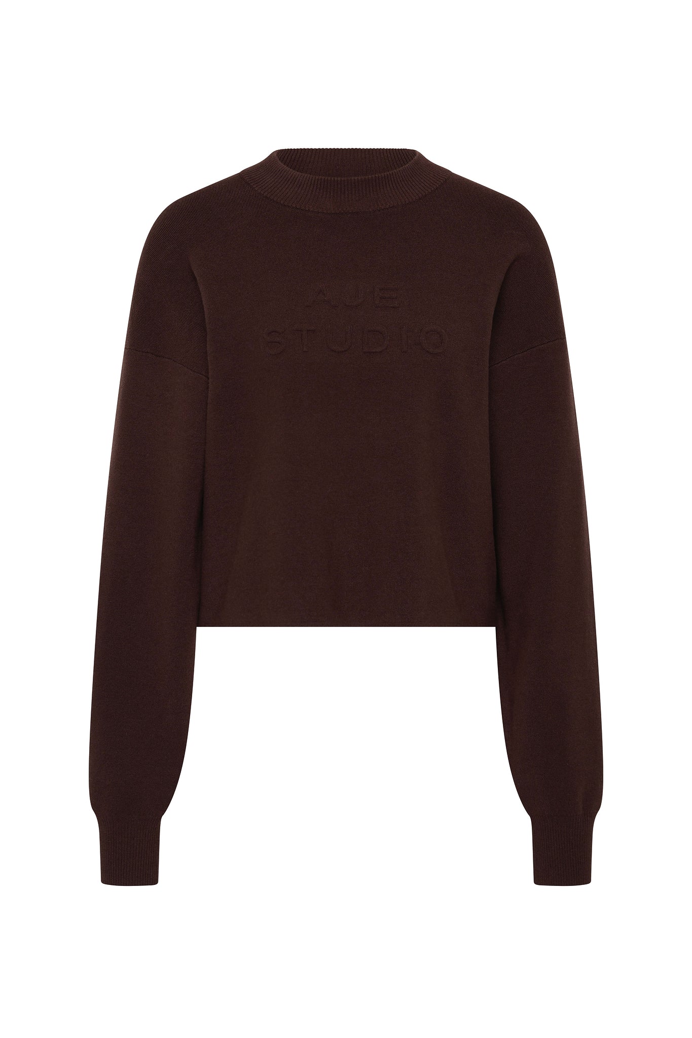 Aje Brown Knitwear