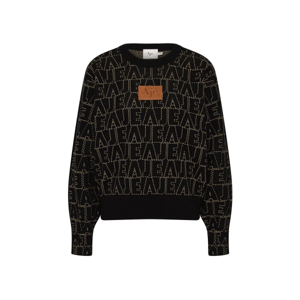 Aje Black Knitwear
