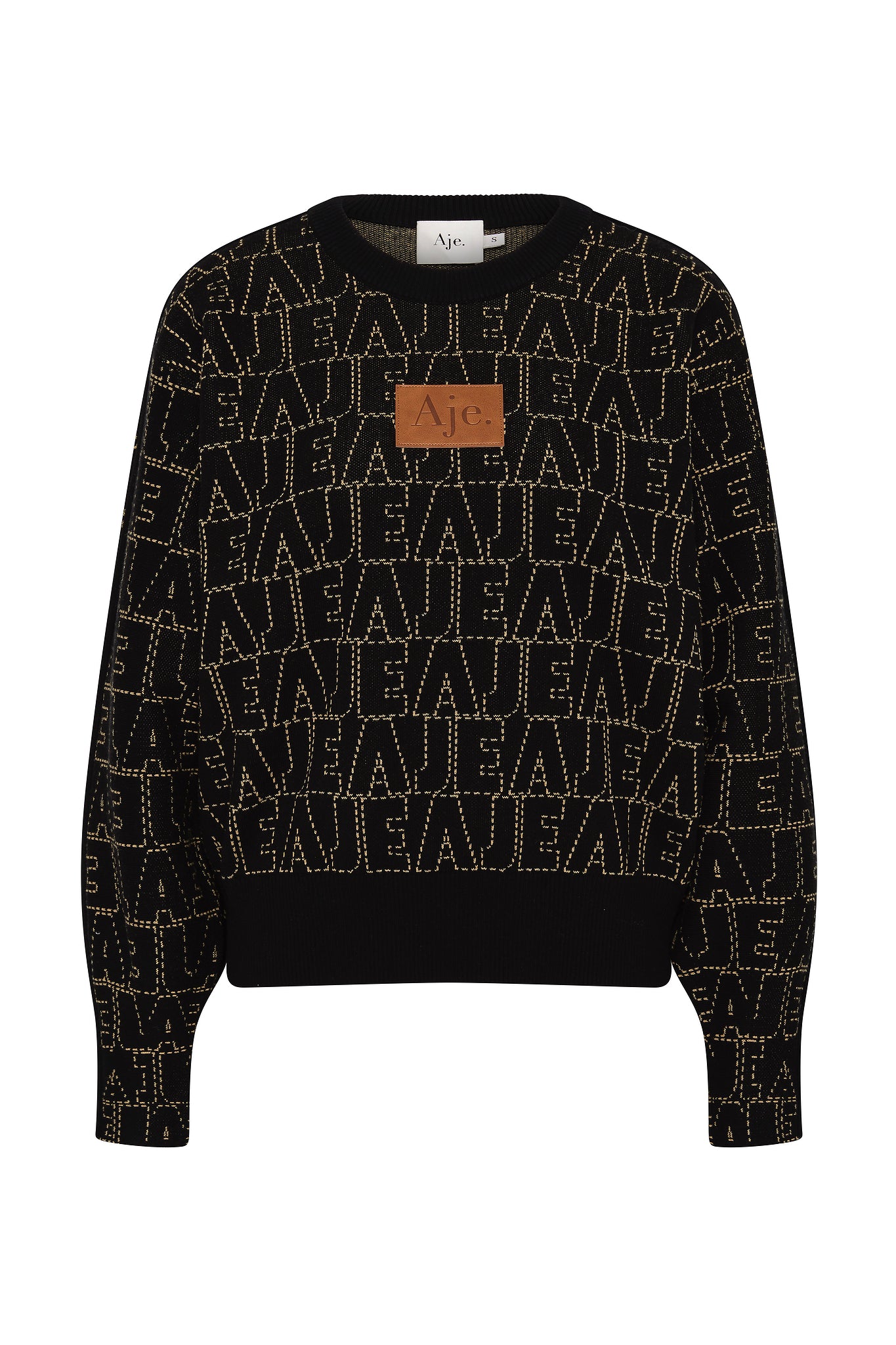 Aje Black Knitwear