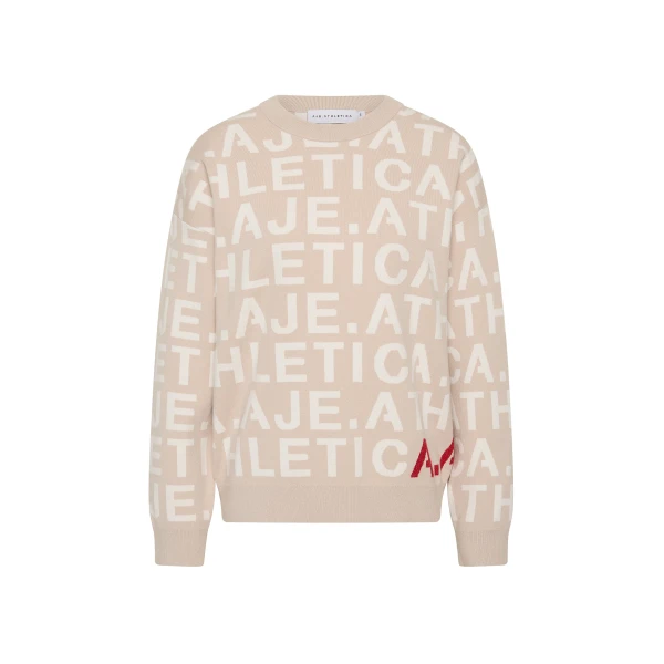 Aje Beige Knitwear
