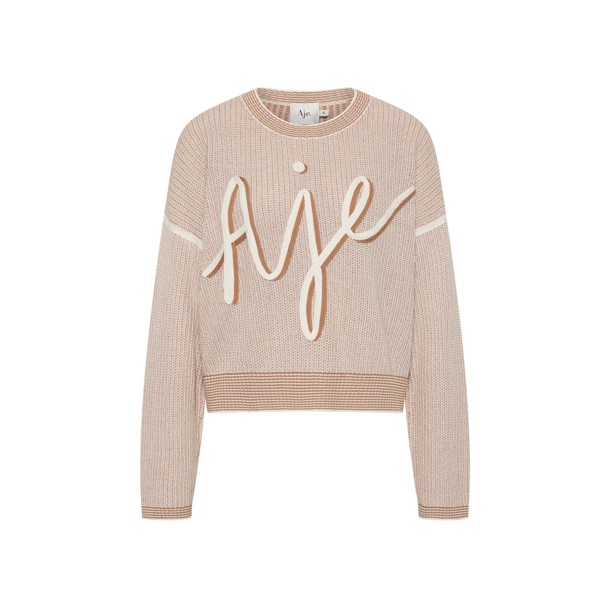 Aje clothing Aus Knitwear – structured silhouette with raw femininity from Coveti