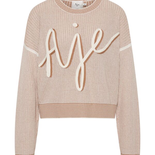 Aje Ivory Knitwear