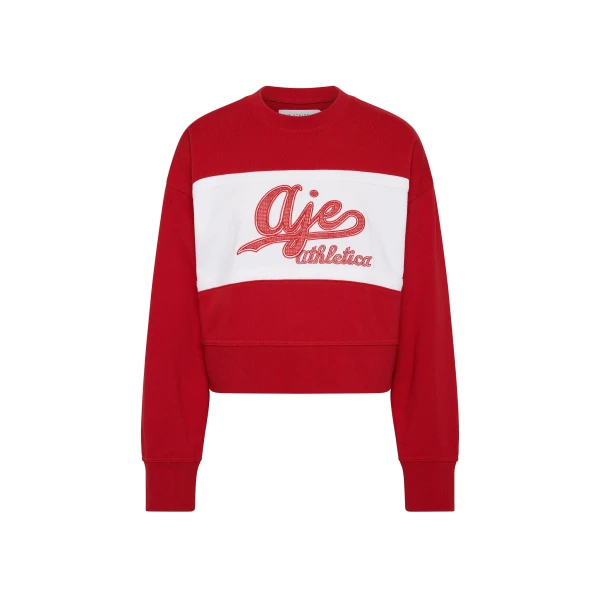 Aje Red Knitwear