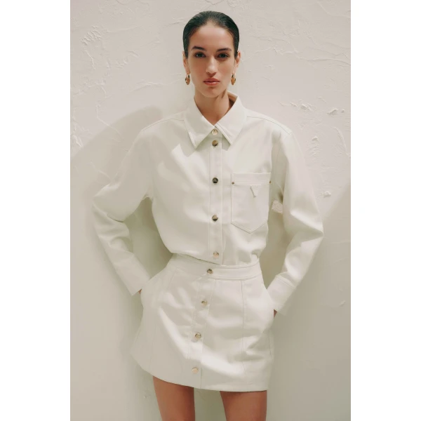 Aje clothing Aus Skirts – structured silhouette with raw femininity from Coveti