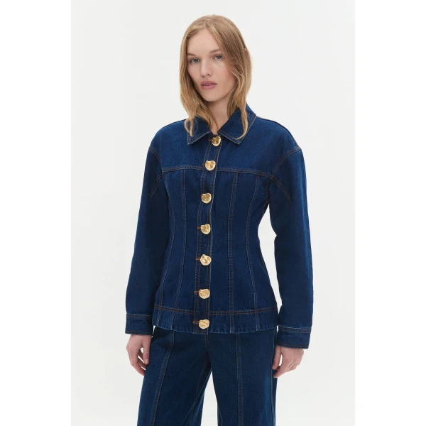 Aje Aus Tops – structured silhouette with raw femininity from Coveti